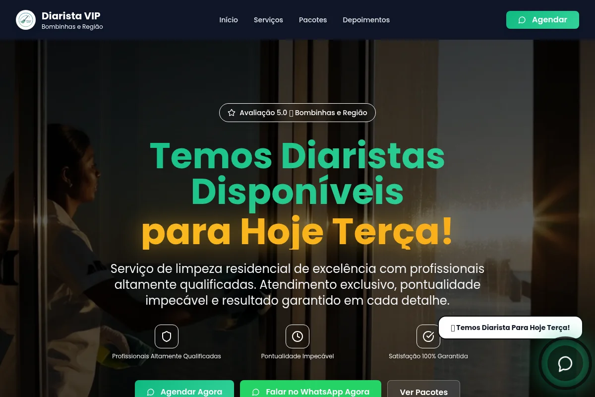 Screenshot de Diarista VIP